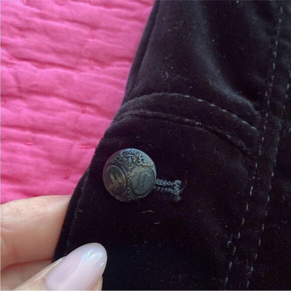 Gucci Women's Black velvet Pants, M - Picture 5 of 12